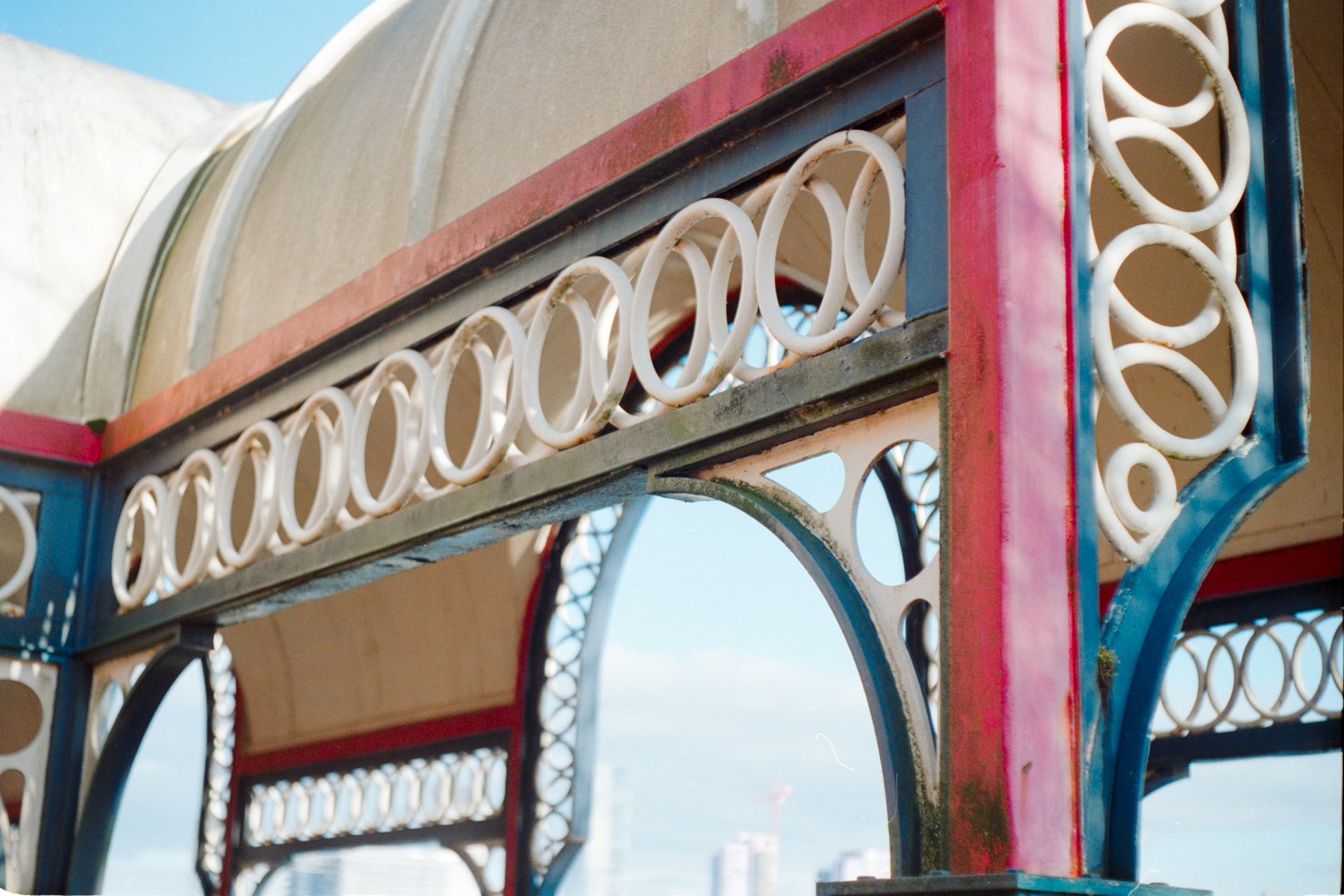 Picture of colourful metalwork